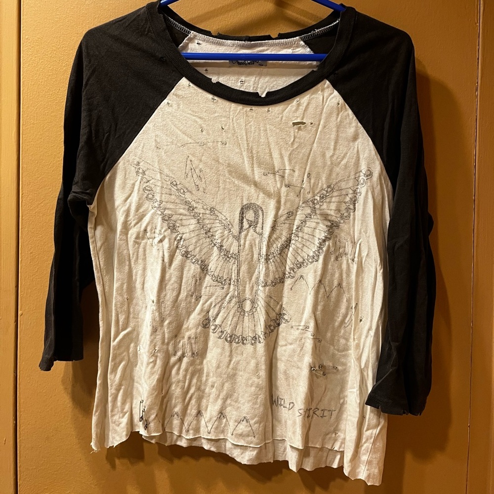 Lauren Moshi safety pin top